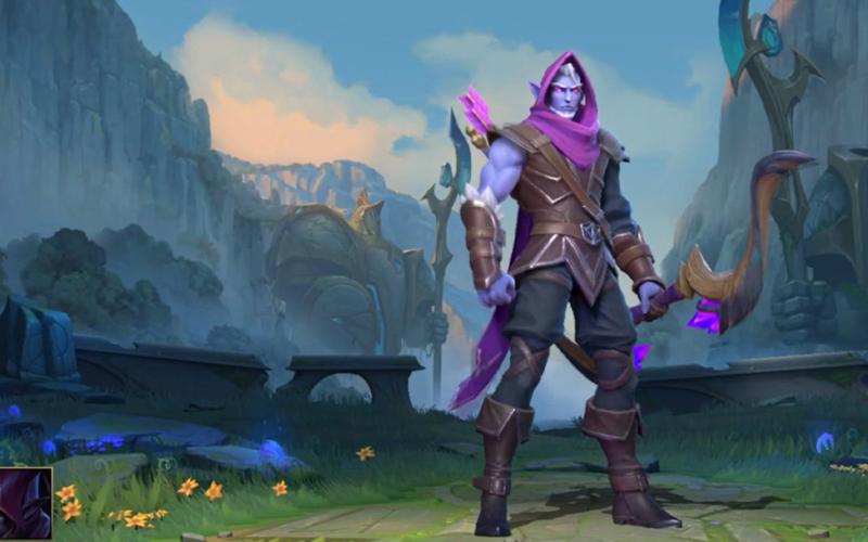 韦鲁斯迅箭皮肤特效炫酷!带你一览英雄联盟手游皮肤