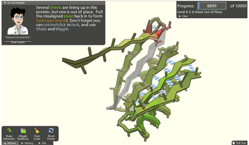 Foldit游戏评测:好玩又益智,还能帮助科学进步!