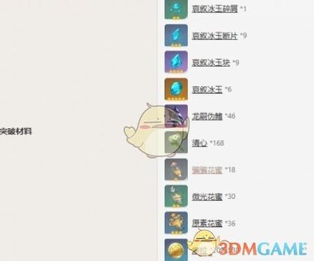 申鹤突破材料收集指南:快速提升申鹤等级