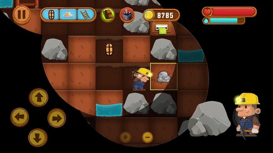 地狱矿工游戏详解:躲避陷阱,收集矿石赢愿望!