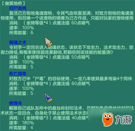 神武地府加点方案推荐,不同玩法加点技巧大公开!