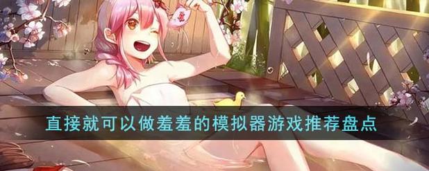 推荐几款可触摸角色隐私的游戏，好玩到停不下来！