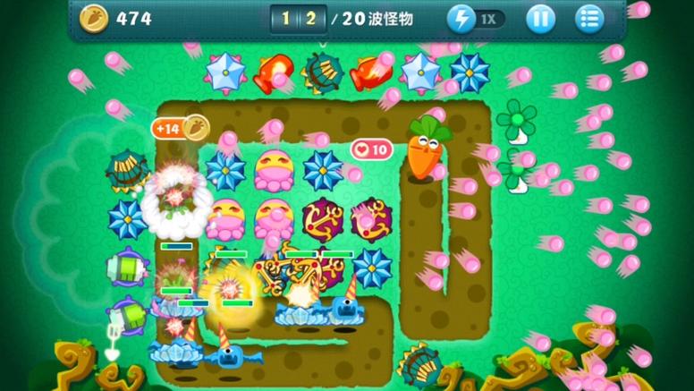 保卫萝卜挑战攻略19:轻松过关19关秘籍分享