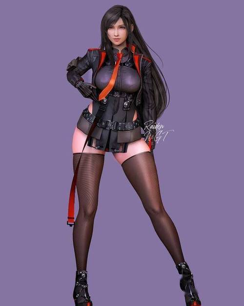 蒂法的黑暗幻想版本大全：各种风格一次看个够！