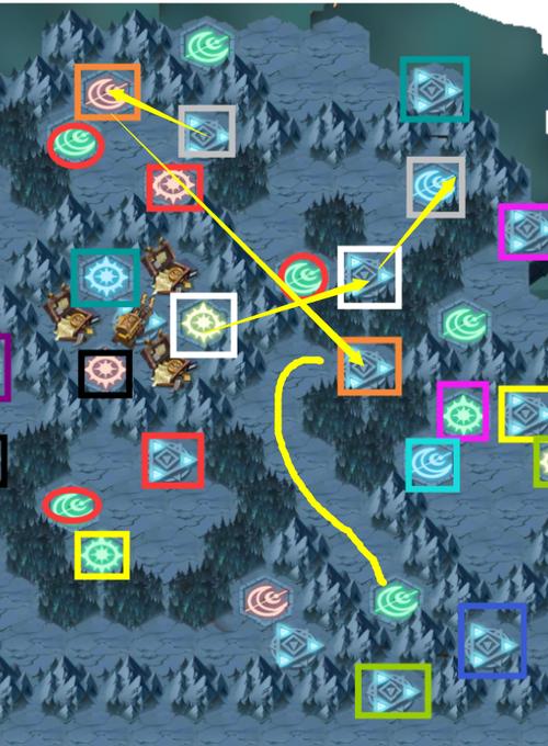 魔域冰宫boss地图路线详解,再也不怕迷路啦!