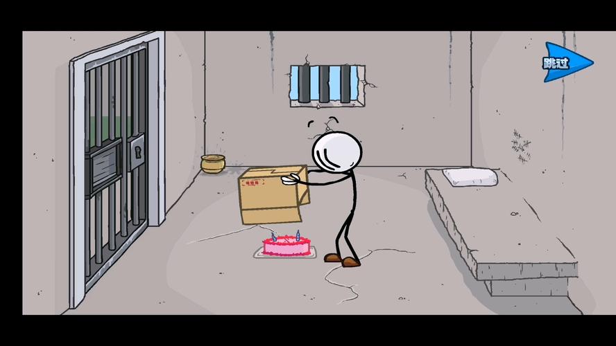 火柴人逃狱记：挑战重重关卡，逃出监狱的冒险！