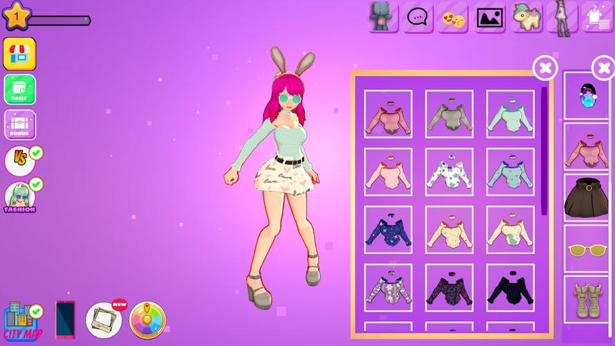 偶像女友游戏介绍:和女神小悠甜蜜恋爱之旅