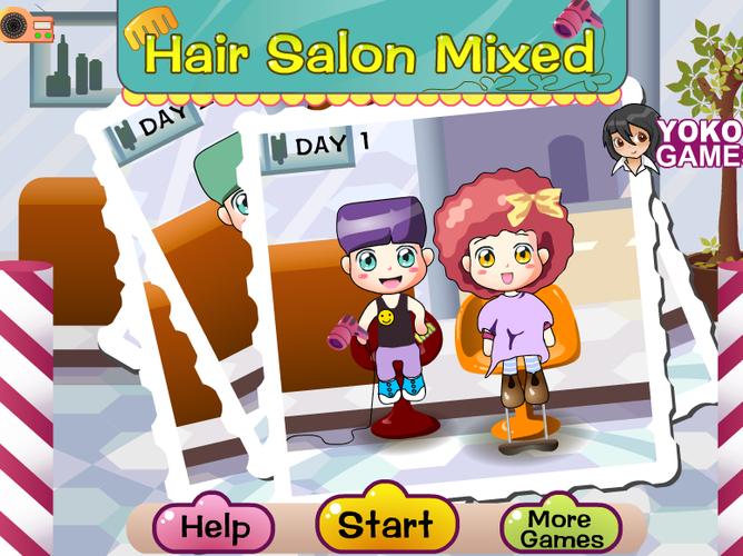 想玩理发店小游戏？这里有你想要的！