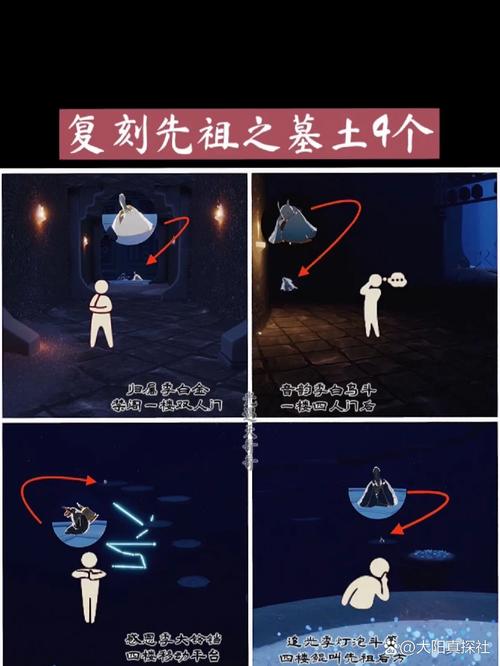 光遇墓土先祖全收集:解锁全部动作及物品