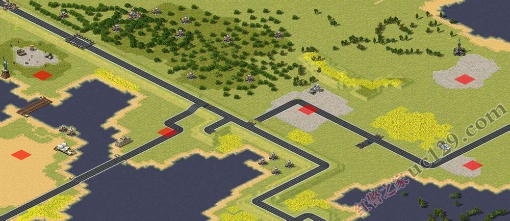 红警2尤里的复仇地图下载：182张地图任你选！