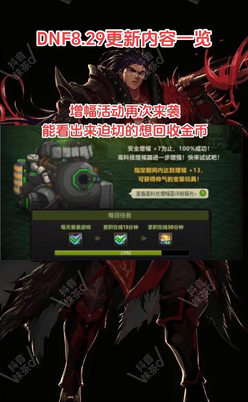 DNF恶魔的诱惑活动参与条件及奖励一览