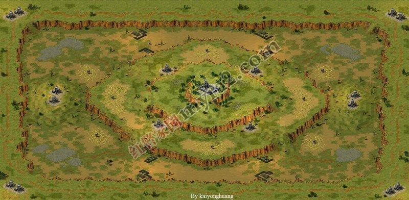 红警2开头地图分析：如何选择有利地形？