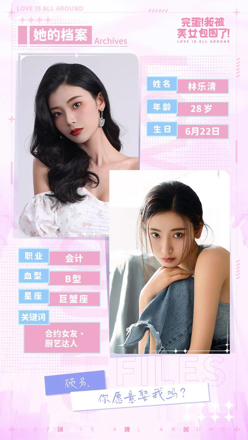 完蛋我被美女包围了图片：火爆游戏美女角色，高清壁纸图鉴，快来收藏！