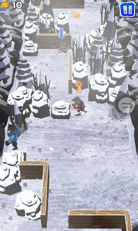 雪地逃亡游戏:挑战极限,逃出生天!