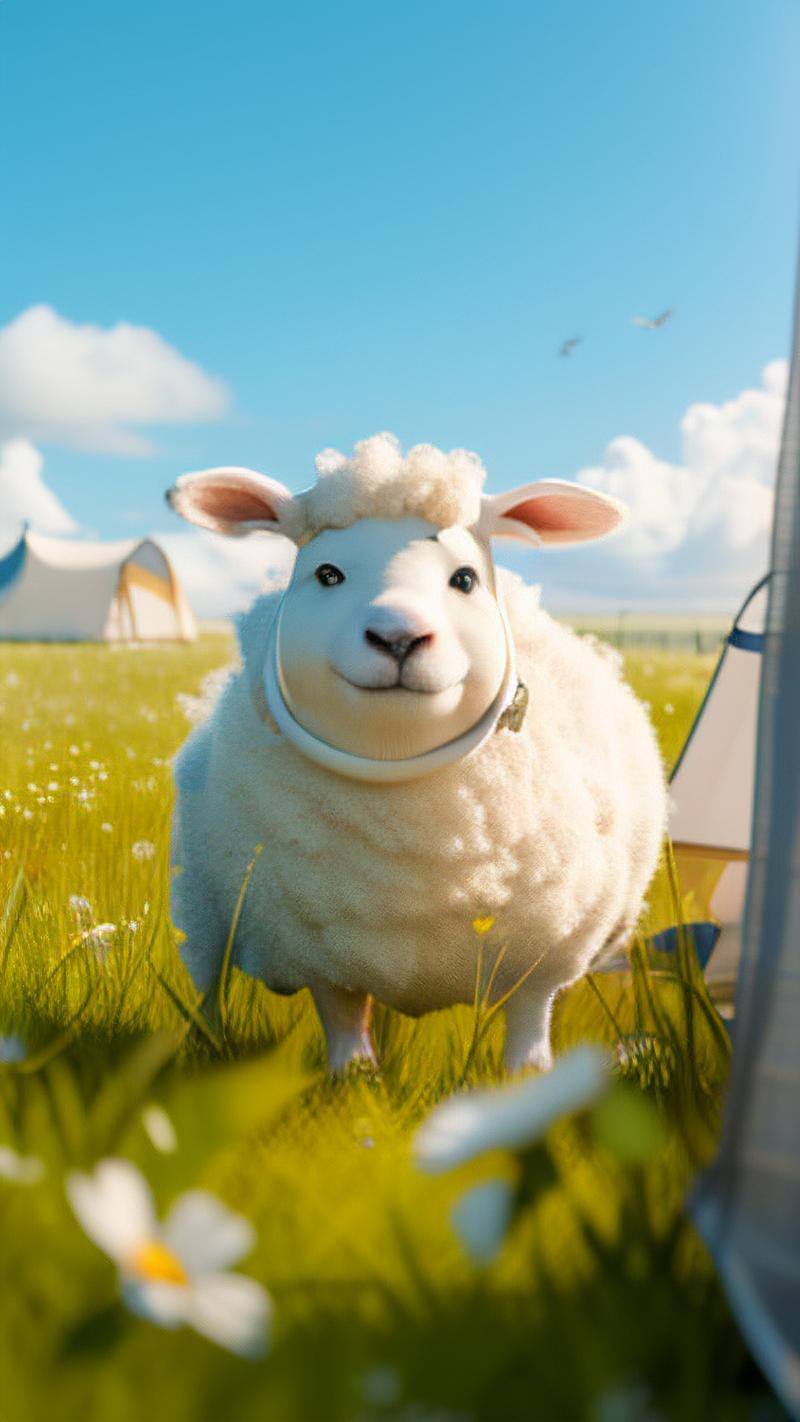 电子羊安卓下载:可爱宠物羊陪你玩!