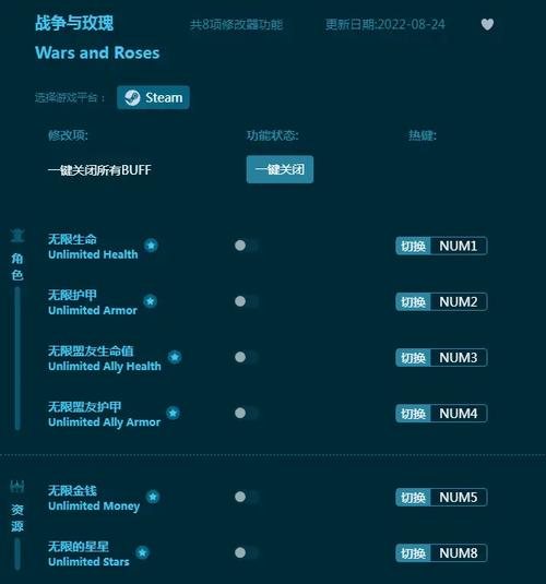 战争与玫瑰最新版本详解：玩法更新及内容一览