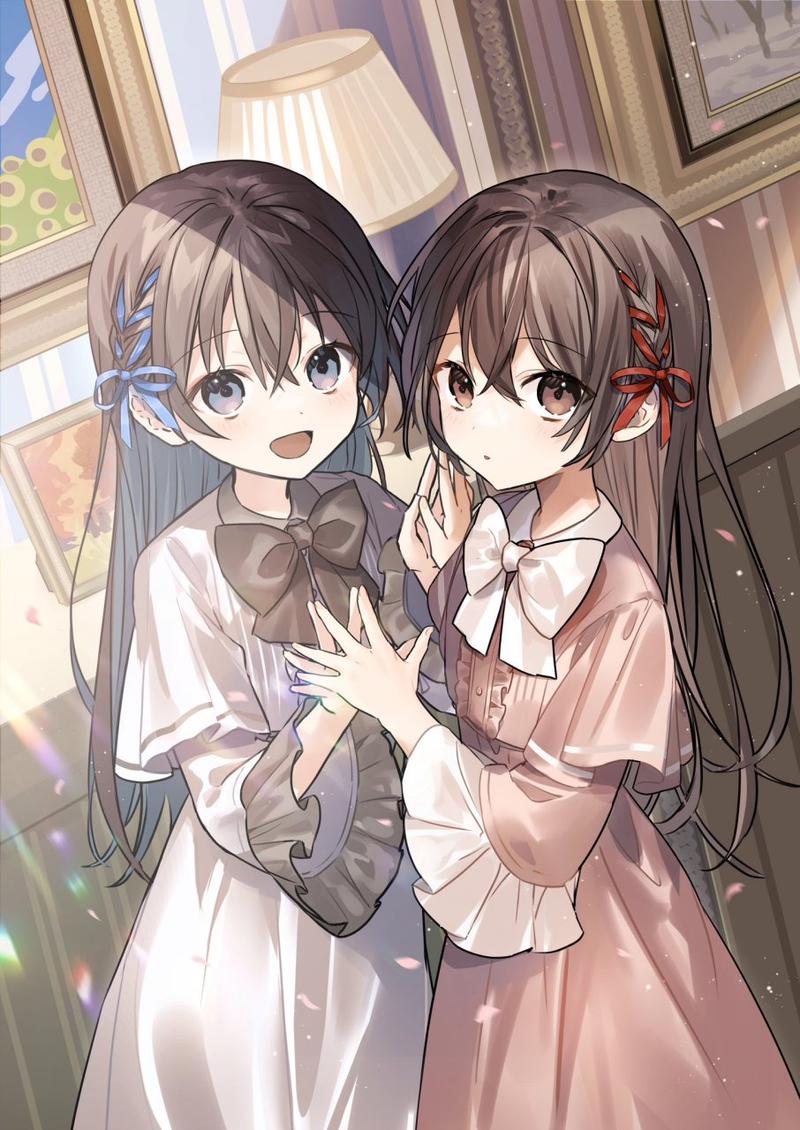 二次元双胞胎少女逆推游戏下载:附二维码,简单快捷