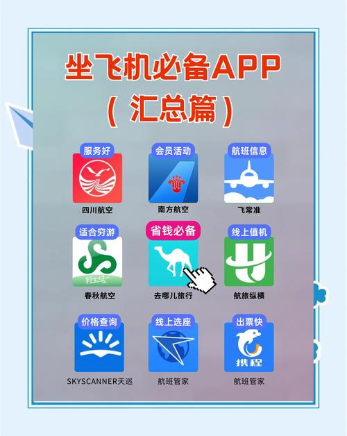 各家航空公司APP下载方法及官方网站汇总