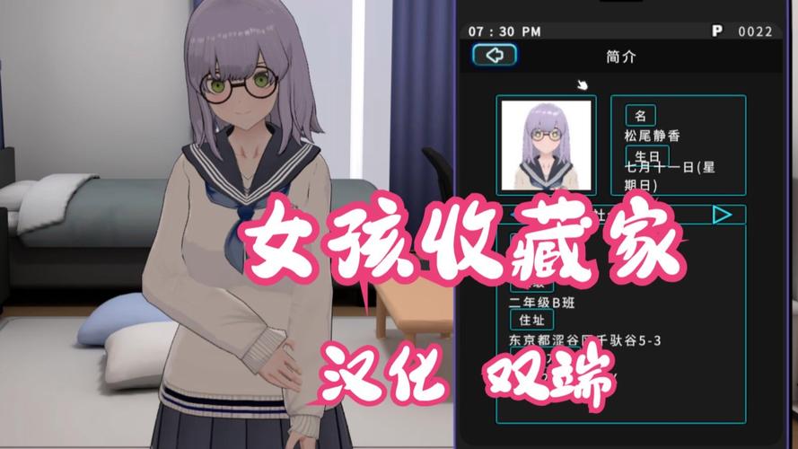 女孩收藏家汉化版下载：免安装PC游戏，轻松上手