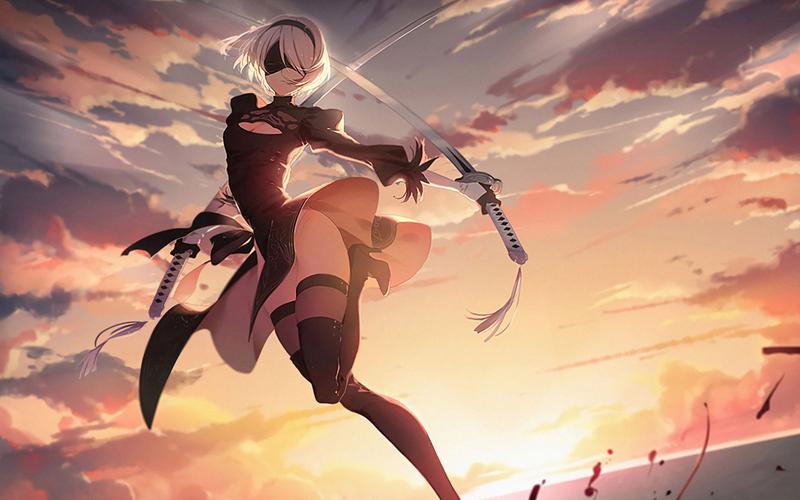 尼尔机械纪元2K剪辑：官网精品游戏资源分享