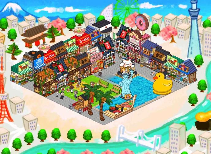 任意XX的商业街游戏玩法揭秘,游戏介绍全知道!